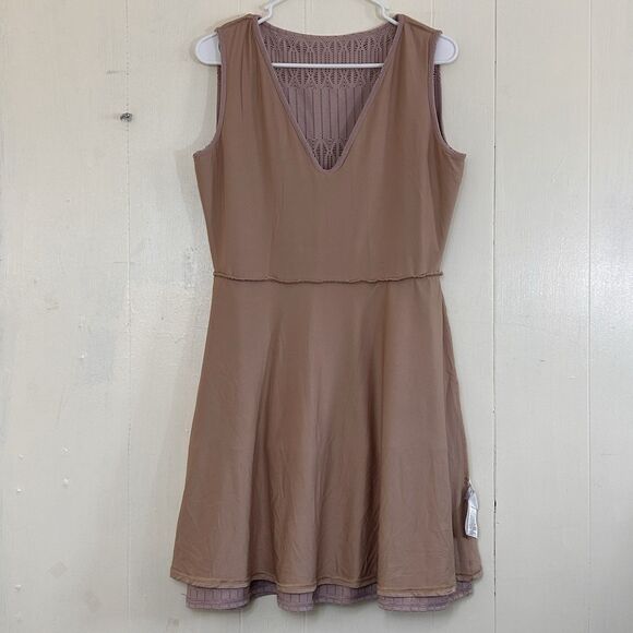 BCBGMaxazaria Amberly Dress Size Medium Lace Mini Dress Women’s Pink Pastel - Picture 3 of 11